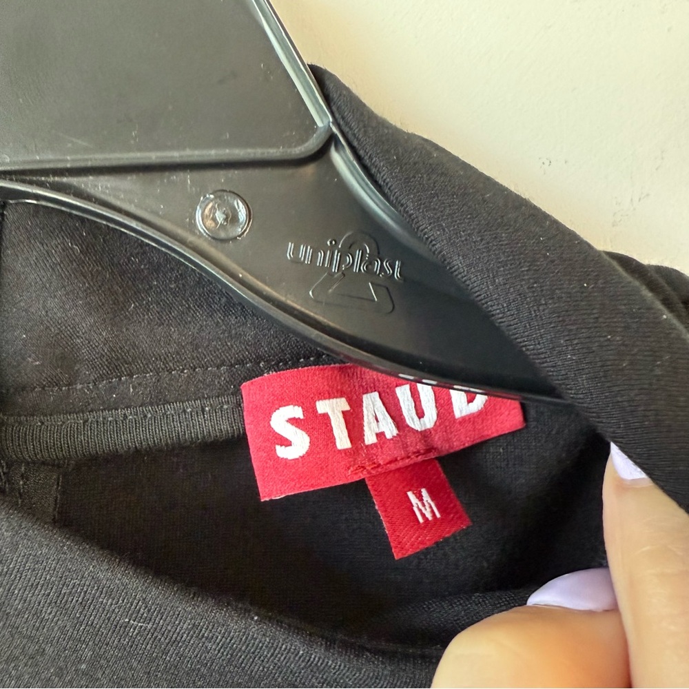 STAUD Arlette‎ Cut Out Maxi Dress Black M - Picture 4 of 11